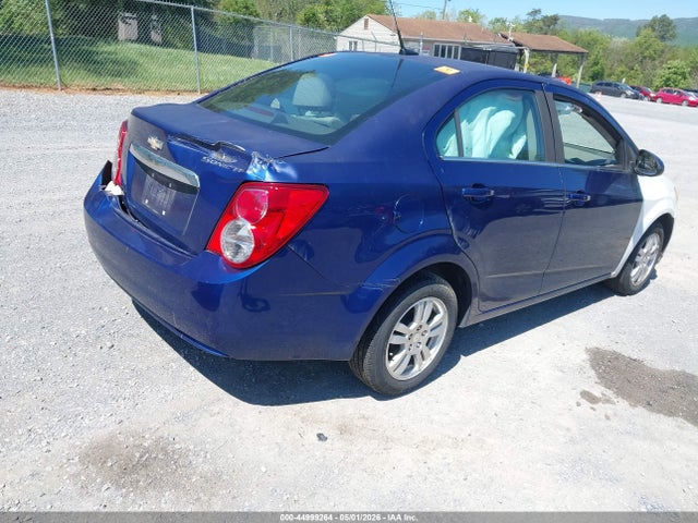 Продажа на аукционе авто 2013 Chevrolet Sonic Lt Manual, vin: 1G1JD5SH0D4200845, номер лота: 44999264