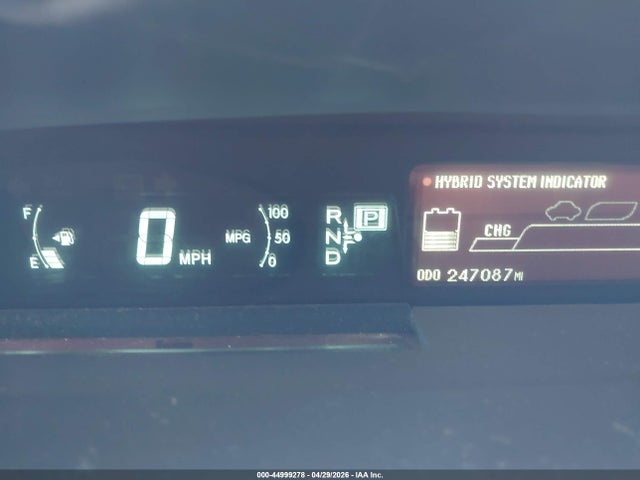 Aukcja sprzedaży 2013 Toyota Prius Two, vin: JTDKN3DU2D0342564, numer aukcji: 44999278