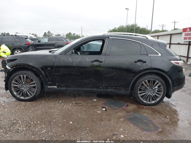 Aukcja sprzedaży 2017 Infiniti Qx70, vin: JN8CS1MU3HM144080, numer aukcji: 44999321