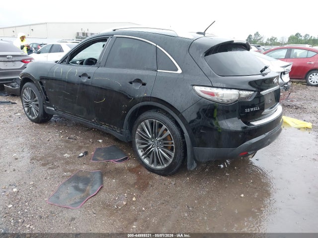 Aukcja sprzedaży 2017 Infiniti Qx70, vin: JN8CS1MU3HM144080, numer aukcji: 44999321