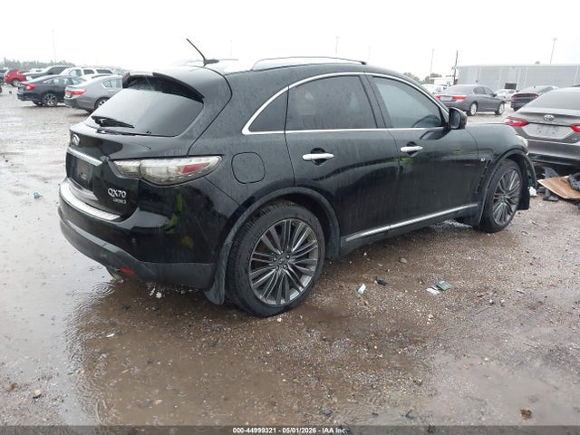 Aukcja sprzedaży 2017 Infiniti Qx70, vin: JN8CS1MU3HM144080, numer aukcji: 44999321