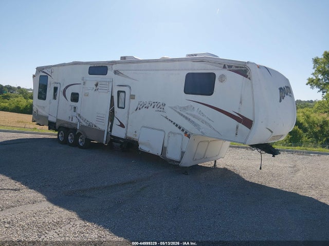 2008 Keystone Raptor მანქანა იყიდება აუქციონზე, vin: 4YDF381218R801590, აუქციონის ნომერი: 44999329