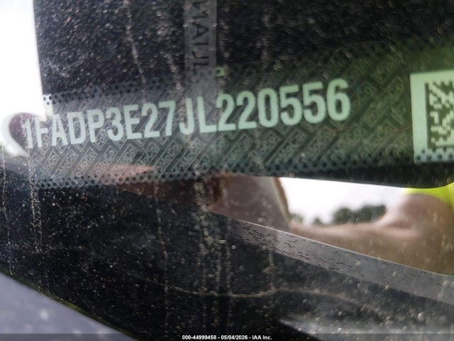 44999458 :رقم المزاد ، 1FADP3E27JL220556 vin ، 2018 Ford Focus S مزاد بيع