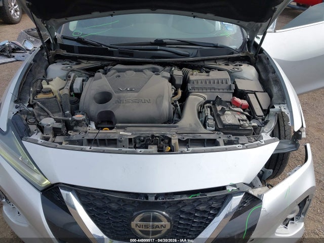 2021 Nissan Maxima Platinum Xtronic Cvt მანქანა იყიდება აუქციონზე, vin: 1N4AA6FV2MC509721, აუქციონის ნომერი: 44999517