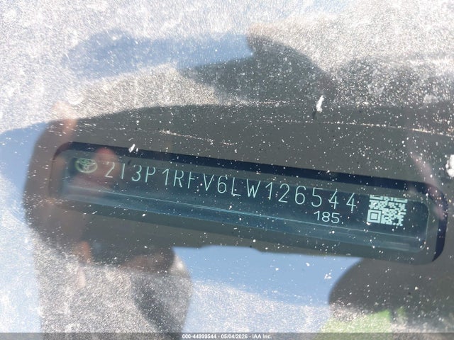 2020 Toyota Rav4 Xle მანქანა იყიდება აუქციონზე, vin: 2T3P1RFV6LW126544, აუქციონის ნომერი: 44999544