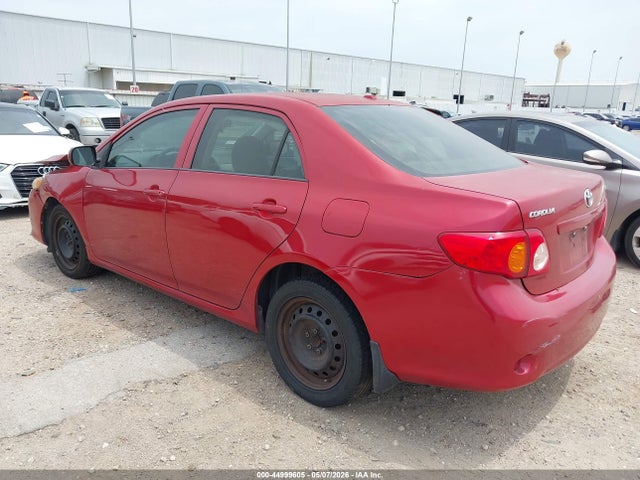 2009 Toyota Corolla Le მანქანა იყიდება აუქციონზე, vin: JTDBL40E199062325, აუქციონის ნომერი: 44999605
