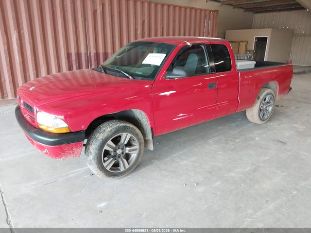 44999621 :رقم المزاد ، 1B7GL22X01S282996 vin ، 2001 Dodge Dakota Slt/sport مزاد بيع