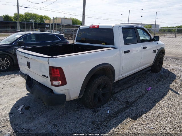 44999632 :رقم المزاد ، 1C6RR7LTXMS516606 vin ، 2021 Ram 1500 Classic Warlock  4x4 5'7 Box مزاد بيع