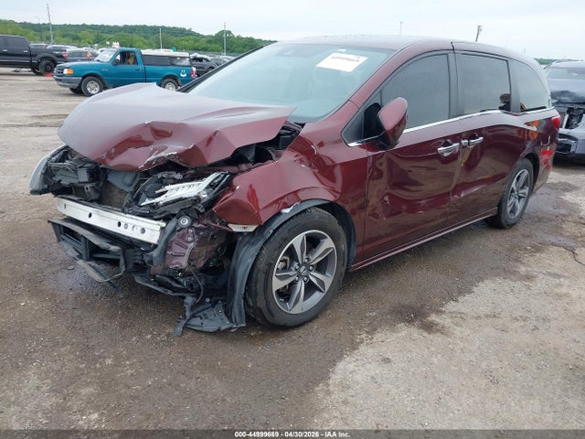 2018 Honda Odyssey Touring მანქანა იყიდება აუქციონზე, vin: 5FNRL6H89JB019578, აუქციონის ნომერი: 44999669