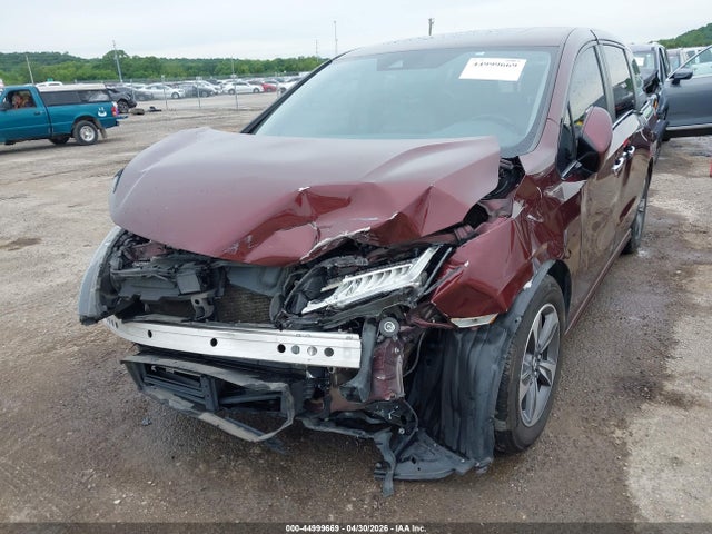 2018 Honda Odyssey Touring მანქანა იყიდება აუქციონზე, vin: 5FNRL6H89JB019578, აუქციონის ნომერი: 44999669