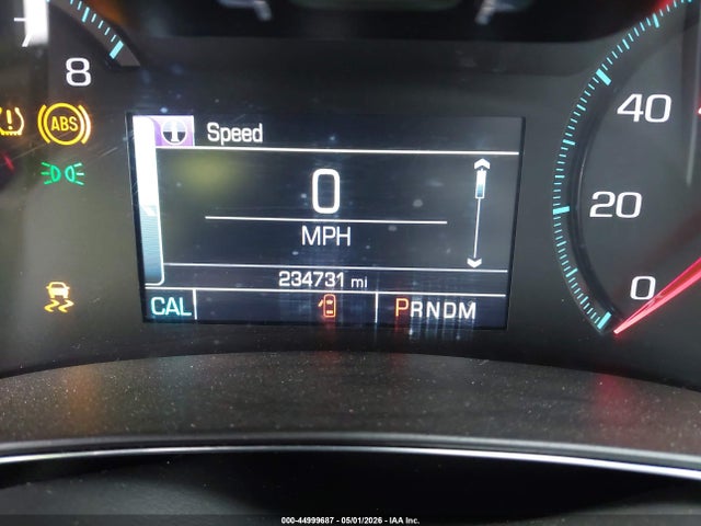 44999687 :رقم المزاد ، 2G1115S32G9129100 vin ، 2016 Chevrolet Impala 2lt مزاد بيع