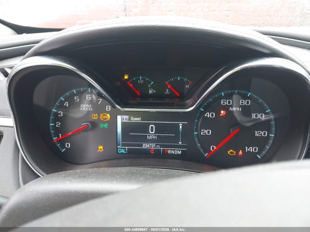 44999687 :رقم المزاد ، 2G1115S32G9129100 vin ، 2016 Chevrolet Impala 2lt مزاد بيع