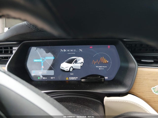 Продажа на аукционе авто 2019 Tesla Model X 100d/75d/long Range/standard Range, vin: 5YJXCDE29KF163404, номер лота: 44999701