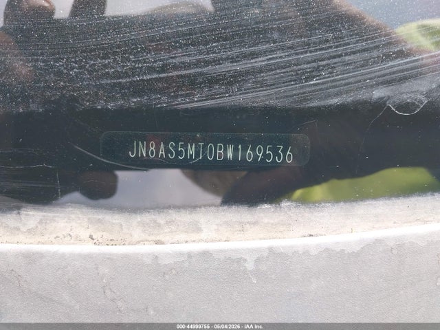 2011 Nissan Rogue Sv მანქანა იყიდება აუქციონზე, vin: JN8AS5MT0BW169536, აუქციონის ნომერი: 44999755