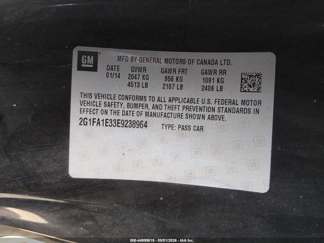 Chevrolet Camaro 2ls 2014 2G1FA1E33E9238964 Image 9