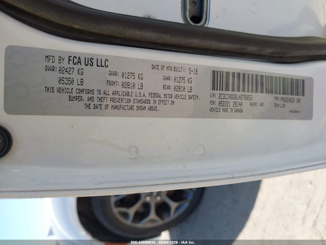 Продажа на аукционе авто 2018 Chrysler 300 300s Awd, vin: 2C3CCAGG8JH276053, номер лота: 44999930