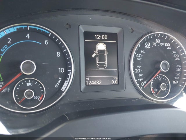 2013 Volkswagen Jetta Hybrid Sel Premium მანქანა იყიდება აუქციონზე, vin: 3VW637AJ5DM290916, აუქციონის ნომერი: 44999938