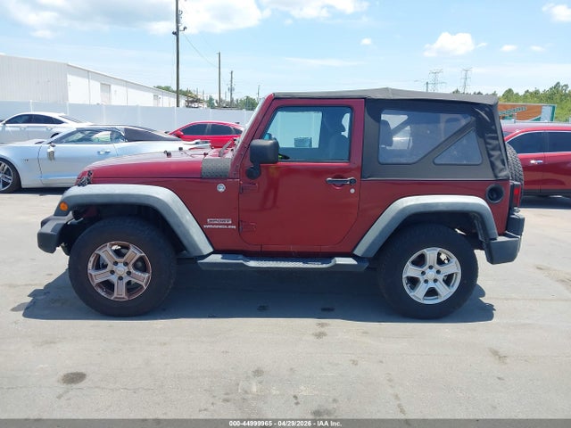 Aukcja sprzedaży 2013 Jeep Wrangler Sport, vin: 1C4AJWAG9DL502106, numer aukcji: 44999965