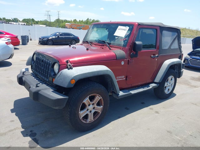 Aukcja sprzedaży 2013 Jeep Wrangler Sport, vin: 1C4AJWAG9DL502106, numer aukcji: 44999965