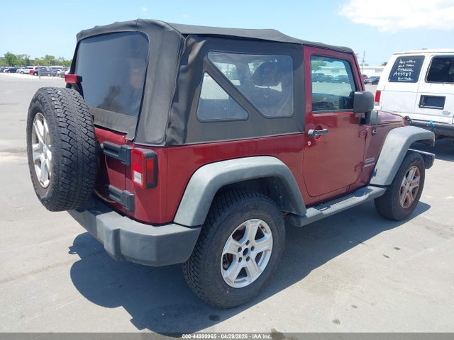 Aukcja sprzedaży 2013 Jeep Wrangler Sport, vin: 1C4AJWAG9DL502106, numer aukcji: 44999965