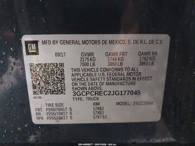 Chevrolet Silverado 1500 1lt 2018 3GCPCREC2JG177045 Image 9