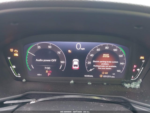 45000000 :رقم المزاد ، 1HGCY2F66PA057791 vin ، 2023 Honda Accord Hybrid Ex-l مزاد بيع