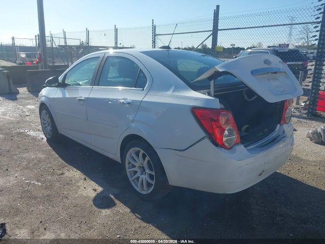 Aukcja sprzedaży 2015 Chevrolet Sonic Ltz Auto, vin: 1G1JE5SB3F4192655, numer aukcji: 45000005