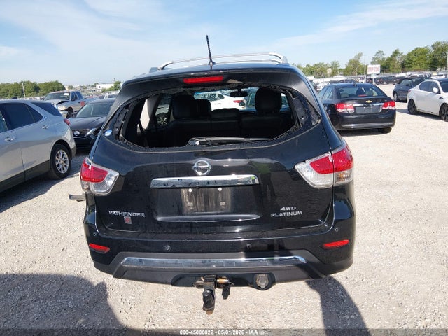 45000022 :رقم المزاد ، 5N1AR2MM3FC660894 vin ، 2015 Nissan Pathfinder Platinum مزاد بيع