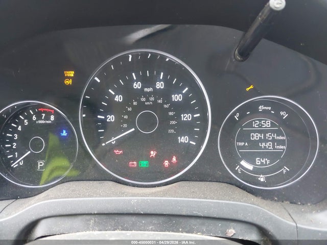 Продаж на аукціоні авто 2017 Honda Hr-v Ex-l, vin: 3CZRU6H78HM726367, номер лоту: 45000031