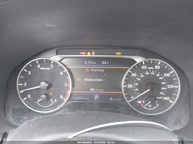 Aukcja sprzedaży 2021 Nissan Altima Sr Fwd, vin: 1N4BL4CV6MN371984, numer aukcji: 45000032