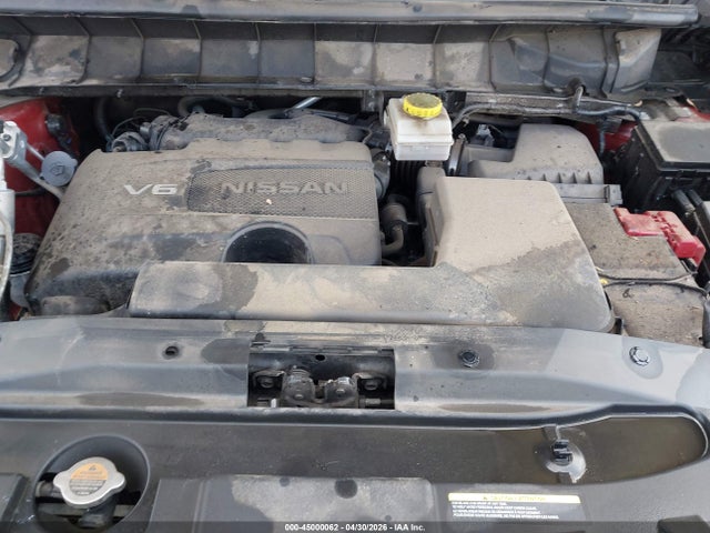 2022 Nissan Pathfinder Sl 2wd მანქანა იყიდება აუქციონზე, vin: 5N1DR3CAXNC259187, აუქციონის ნომერი: 45000062