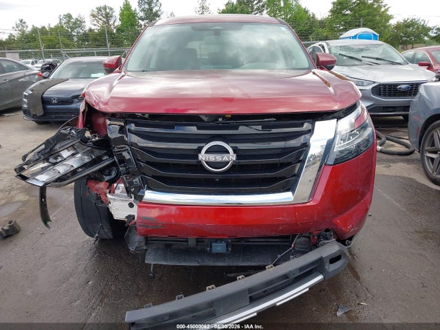2022 Nissan Pathfinder Sl 2wd მანქანა იყიდება აუქციონზე, vin: 5N1DR3CAXNC259187, აუქციონის ნომერი: 45000062