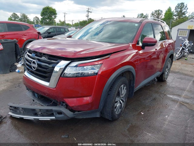 2022 Nissan Pathfinder Sl 2wd მანქანა იყიდება აუქციონზე, vin: 5N1DR3CAXNC259187, აუქციონის ნომერი: 45000062