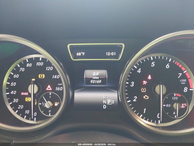 Aukcja sprzedaży 2016 Mercedes-benz Gl 450 4matic, vin: 4JGDF6EE5GA629213, numer aukcji: 45000080