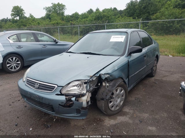 45000140 :رقم المزاد ، 1HGEJ6677YL053526 vin ، 2000 Honda Civic Lx مزاد بيع