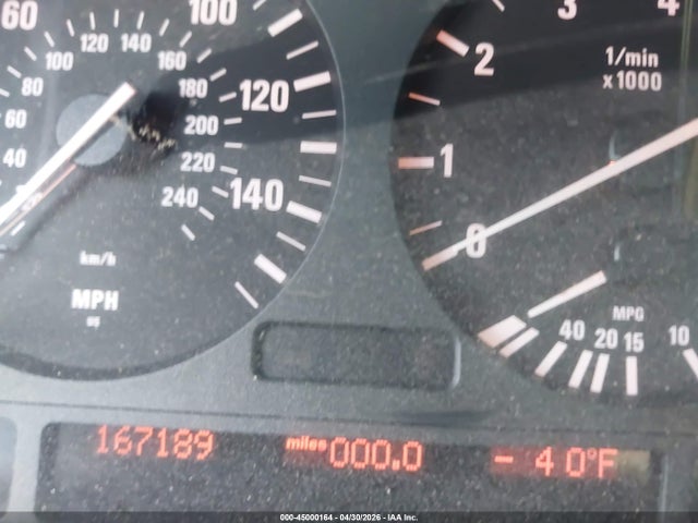 45000164 :رقم المزاد ، WBADE5326WBV93077 vin ، 1998 Bmw 540 I مزاد بيع