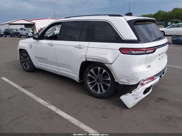 2023 Jeep Grand Cherokee 4xe Overland მანქანა იყიდება აუქციონზე, vin: 1C4RJYD61PC666066, აუქციონის ნომერი: 45000177