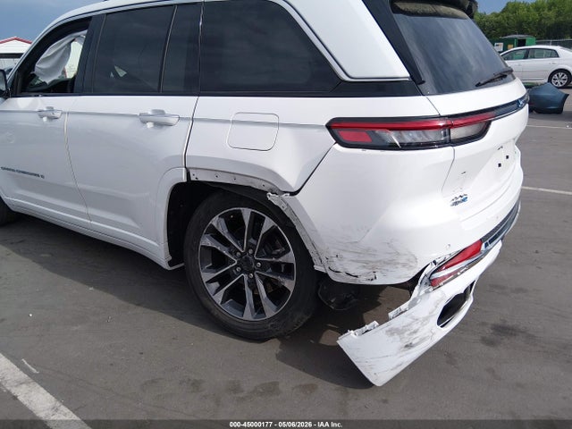 2023 Jeep Grand Cherokee 4xe Overland მანქანა იყიდება აუქციონზე, vin: 1C4RJYD61PC666066, აუქციონის ნომერი: 45000177