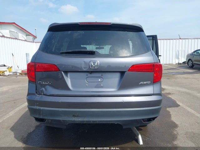 5FNYF6H58JB026529 Honda Pilot Ex-l