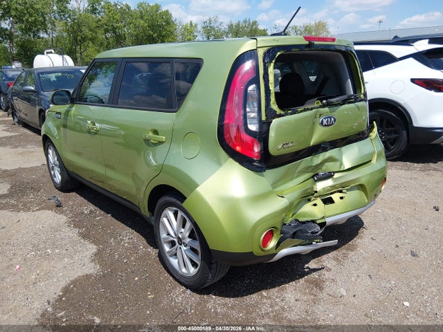 Auction sale of the 2017 Kia Soul +, vin: KNDJP3A52H7876874, lot number: 45000189