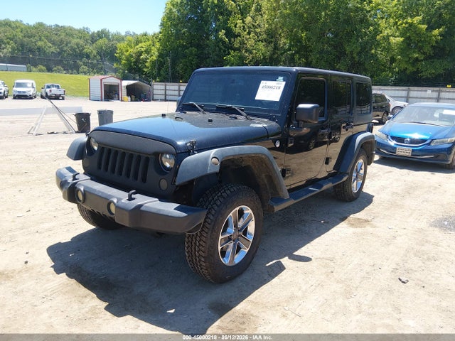 2015 Jeep Wrangler Unlimited Sport მანქანა იყიდება აუქციონზე, vin: 1C4BJWDGXFL605571, აუქციონის ნომერი: 45000218