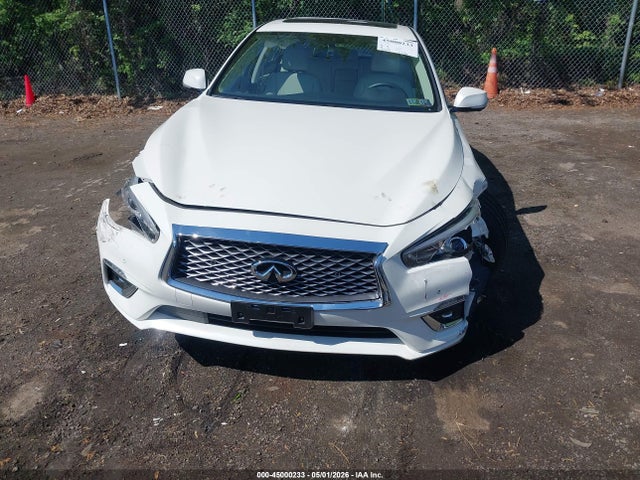 Aukcja sprzedaży 2022 Infiniti Q50 Luxe Awd, vin: JN1EV7BR8NM341001, numer aukcji: 45000233