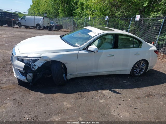 Aukcja sprzedaży 2022 Infiniti Q50 Luxe Awd, vin: JN1EV7BR8NM341001, numer aukcji: 45000233