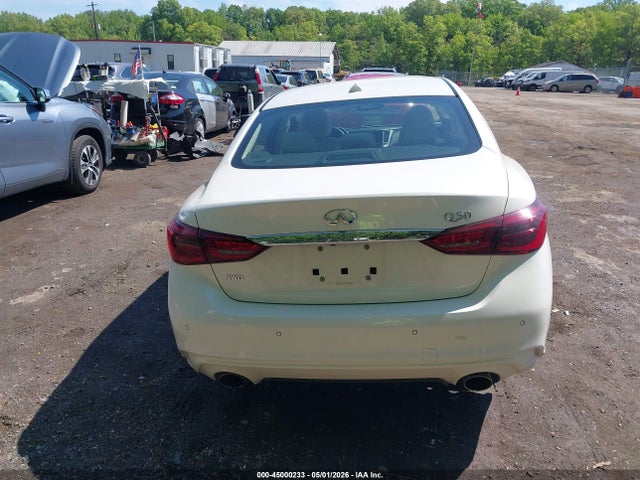 Aukcja sprzedaży 2022 Infiniti Q50 Luxe Awd, vin: JN1EV7BR8NM341001, numer aukcji: 45000233