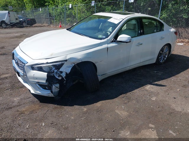 Aukcja sprzedaży 2022 Infiniti Q50 Luxe Awd, vin: JN1EV7BR8NM341001, numer aukcji: 45000233