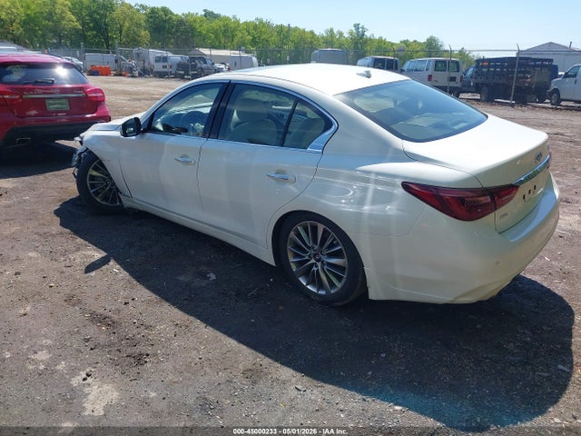 Aukcja sprzedaży 2022 Infiniti Q50 Luxe Awd, vin: JN1EV7BR8NM341001, numer aukcji: 45000233