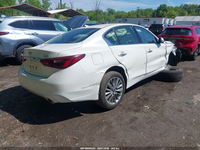 Aukcja sprzedaży 2022 Infiniti Q50 Luxe Awd, vin: JN1EV7BR8NM341001, numer aukcji: 45000233