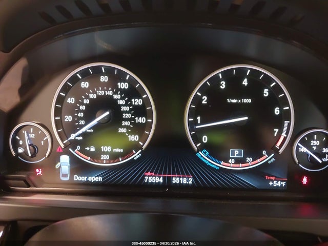 2013 Bmw 750i Xdrive მანქანა იყიდება აუქციონზე, vin: WBAYB6C55DC998395, აუქციონის ნომერი: 45000235