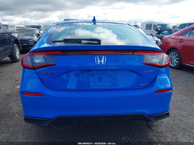 2025 Honda Civic Hybrid Sport მანქანა იყიდება აუქციონზე, vin: 19XFL4H8XSE013688, აუქციონის ნომერი: 45000274