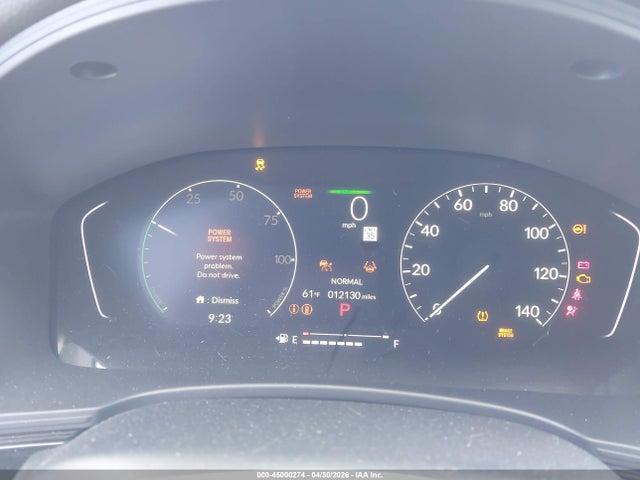 2025 Honda Civic Hybrid Sport მანქანა იყიდება აუქციონზე, vin: 19XFL4H8XSE013688, აუქციონის ნომერი: 45000274
